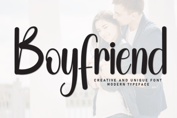 Boyfriend: A Unique Handwritten Font for Creative Design Projects