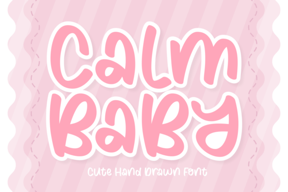 Calm Baby: Typography That Elevates Your Design Projects