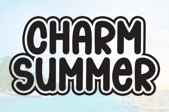 Charm Summer: A Clear and Approachable Display Font for Modern Design Projects