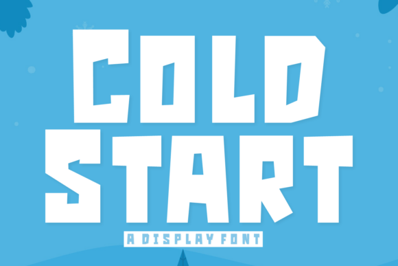 Cold Start: A Bold Typeface for Dynamic Designs
