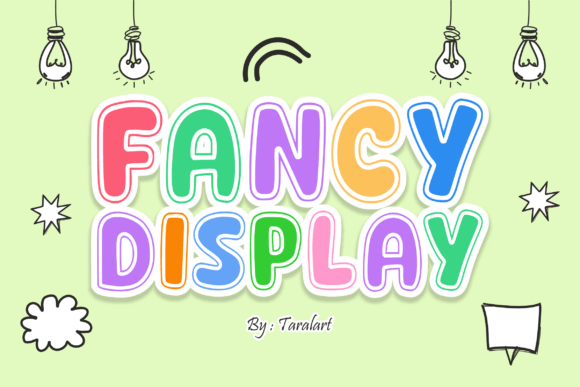 Enhancing Creativity with Fancy Display: A Whimsical Font for Modern Design Projects