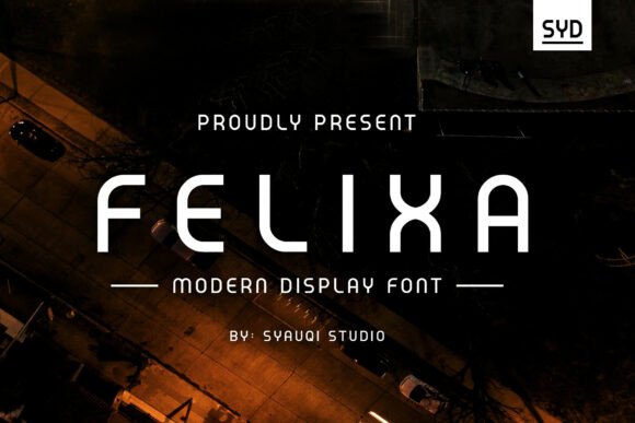 Felixa: A Modern Display Font for Forward-Thinking Design