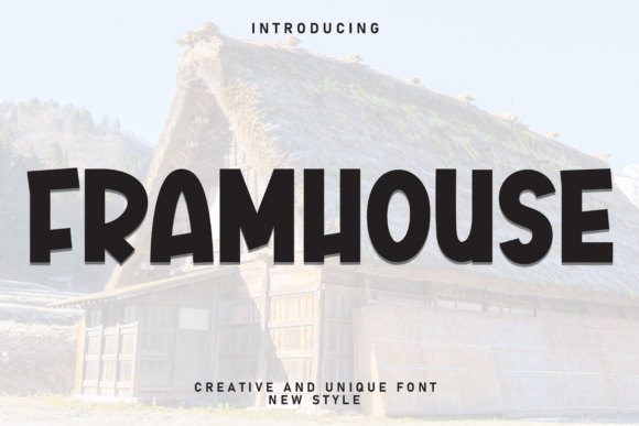 Framhouse: A Warm, Clear Font for Modern Design Needs