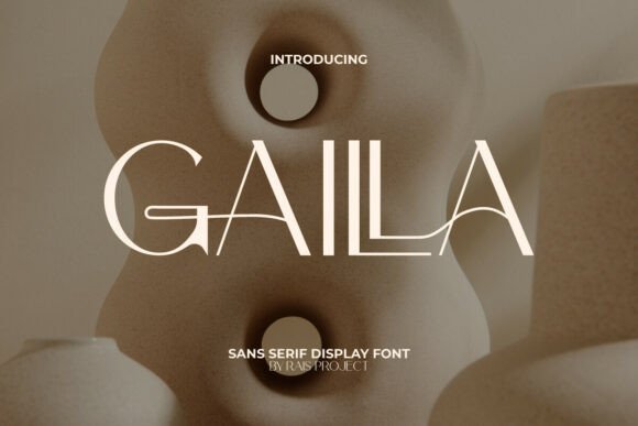 Gailla: A Stylish Sans Serif Font for Modern Design Projects