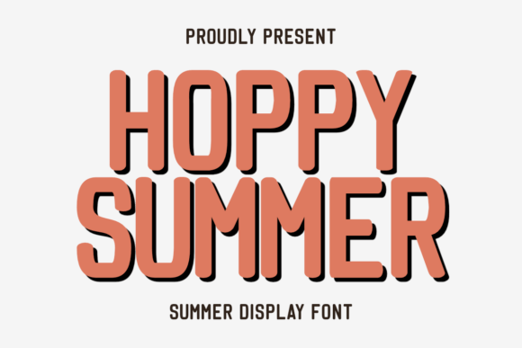 Hoppy Summer: A Cheerful Font with Hidden Considerations