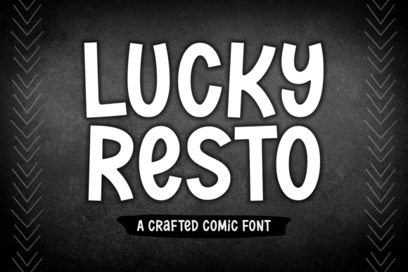 Lucky Resto Font: A Cheerful Typography Choice