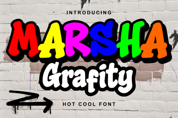 Marsha Grafity: The Bold Typeface for Urban-Inspired Design