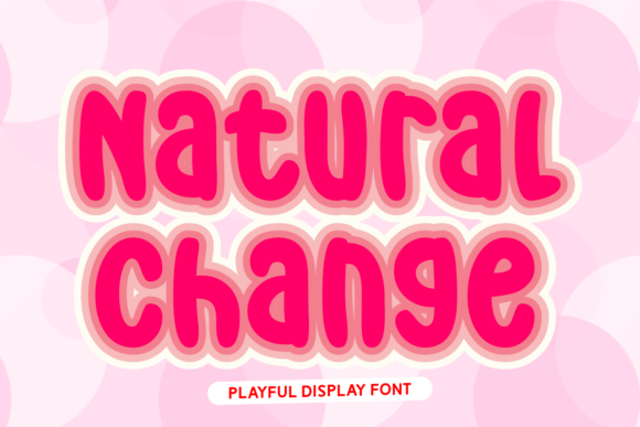 Natural Change: A Font That Adapts to Your Creative Vision