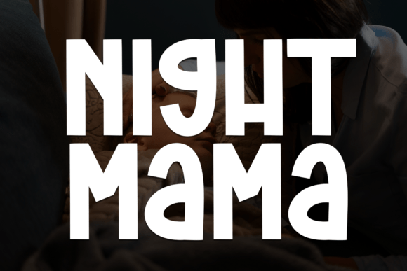 Night Mama: A Breezy Typeface for Modern Creative Expression