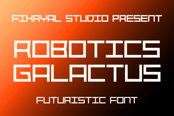 Robotics Galactus: A Futuristic Font for Modern Design and Branding