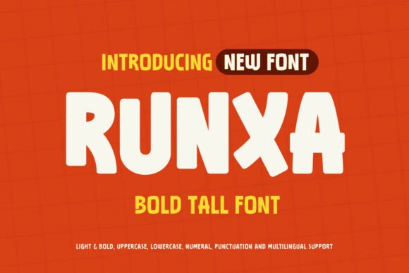 Runxa: Command Attention with Bold Typography
