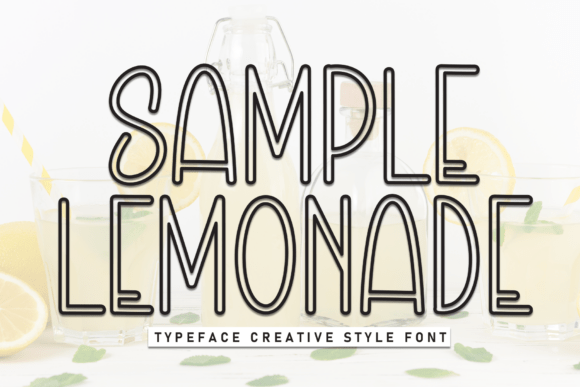 Sample Lemonade: A Fresh Font for Fun and Relaxation