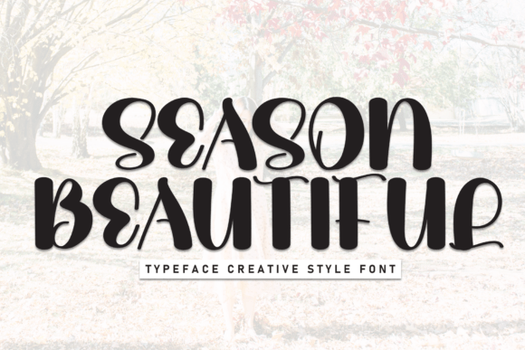 Season Beautiful: The Artistic Font That Elevates Modern Design