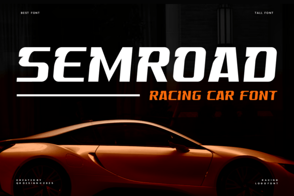 Semroad: A Quirky Display Font That Works Harder Than You Think