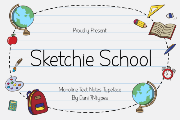 Sketchie School: Strategic Typography for Creative and Educational Projects