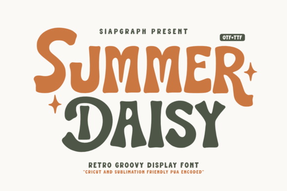 Summer Daisy: A Playful Font for Creative Projects