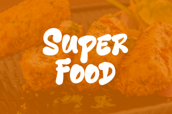 Super Food: The Versatile Font That Elevates Your Design Projects