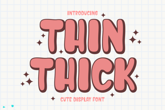 Thin Thick: Where Vintage Meets Modern Typography