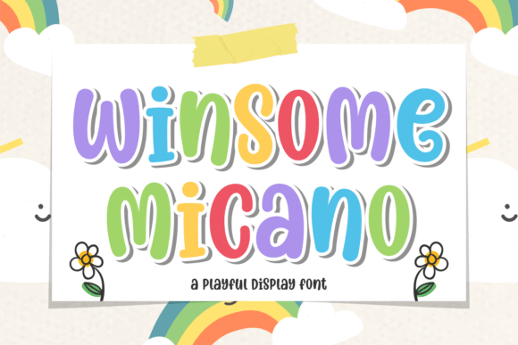Winsome Micano: A Playful Font for Creative Projects